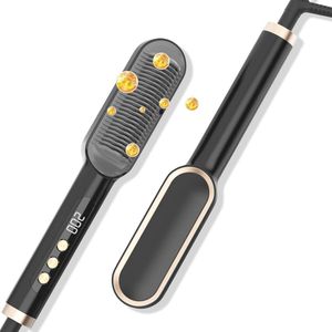 Haar Stijltang Borstel met Snelle Verwarming en 9 Temperatuurinstellingen