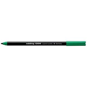 edding-1300 teken/kleur stift groen  1ST 3 mm /  4-1300004