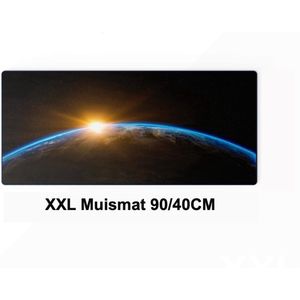 CHPN - Muismat - XXL muismat - 90x40cm - Gaming mat - Zwarte Muismat - One size - Universeel - Kantoor accessoire - Computer accessoire - Cadeau