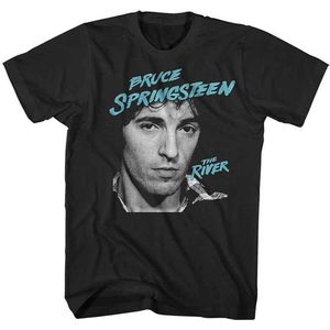 Bruce Springsteen - River 2016 Heren T-shirt - S - Zwart