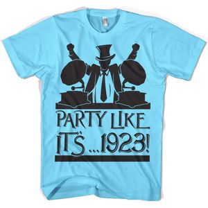 Hybris Party Like It 1923 T-Shirt SH-1-15444-H22-2 Skyblue-S