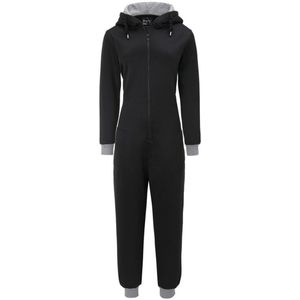 Forplay Kuscheliger Jumpsuit Dames Jumpsuit - zwart - S