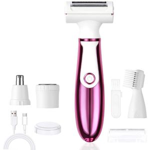 ApexArte® Epileerapparaat Dames - Epilator Gezicht - Ontharingsapparaat - Wit en Roze