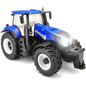 Maisto Rc Tractor New Holland 1:16 Blauw