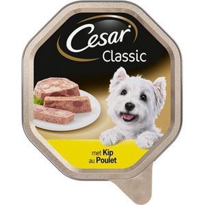 Cesar Classic Paté Honden Natvoer - Kip - 14 x 150 gram