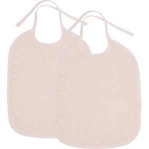 Meyco Baby Uni slab - 2-pack - badstof - soft pink