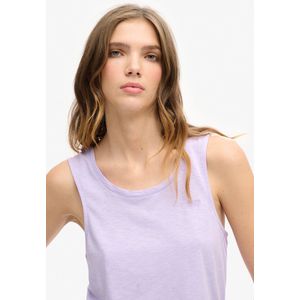 Superdry - Scoop Neck - Mouwloos T-shirt - Zacht - Relaxed Pasvorm