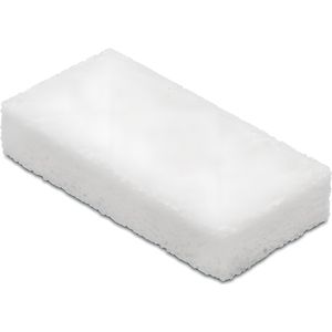 White Pedicure Steen Wit 100x50x20 mm – In Folie Verpakt – 1 Stuk – Voetverzorging & Eeltverwijdering