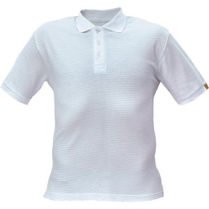 Cerva NOYO ESD polo-shirt 03050050 - Wit - L