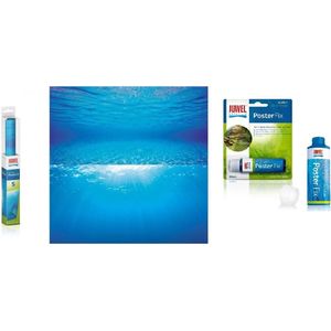 Juwel - Poster 2 - Maat S - 60x30 CM - Aquarium + Juwel Poster Fix