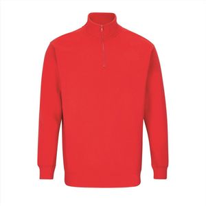 SOL'S Unisex 1/4 Zip Sweatshirt Conrad L04234 - Bright Red - 3XL