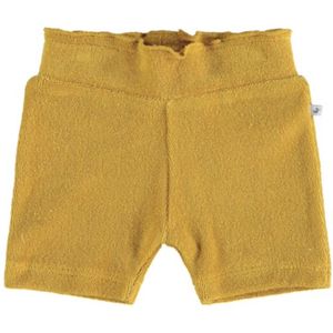 Ducky Beau kort badstof broekje maat 68 mineral yellow