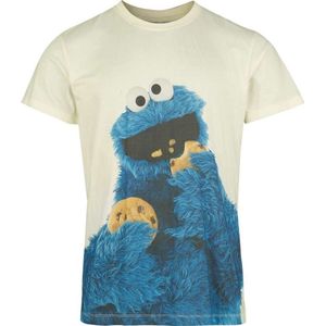 Sesame Street Cookie Monster - Krümelmonster Heren T-shirt - meerkleurig - S