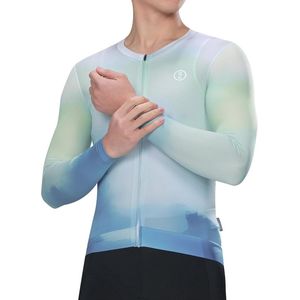 Heren Fietsshirt Lange Mouwen voor Mountainbiken - Ademend en Sneldrogend