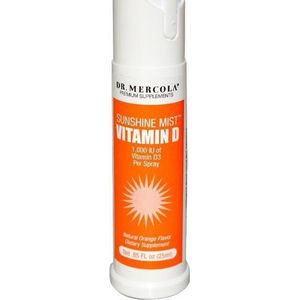 Vitamine D3 Spray, Sunshine Mist, 1000 IE - Dr. Mercola