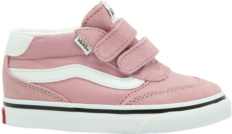 Vans Boy's Unisex Kids Brooklyn Mid V Sneaker, Pink Dawn, 1.5 UK Kind, Roze dageraad, 1.5 UK Child