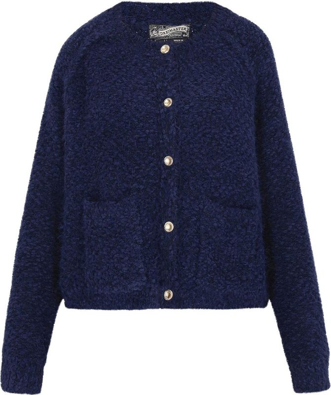 DreiMaster - Vintage - Gebreid Vest - Navy