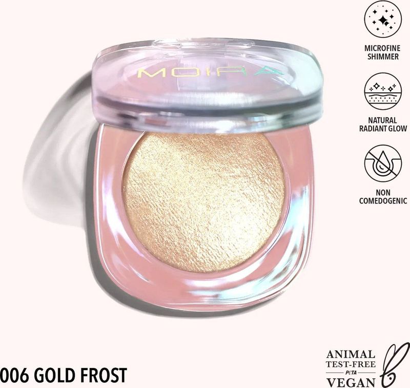 Moira Dreamlight Highlighter 006 Gold Frost