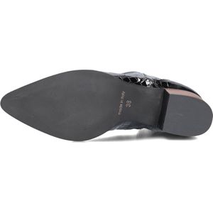 LINA LOCCHI 3231 Enkellaarsjes - Enkelboots met rits - Dames - Zwart - Maat 37