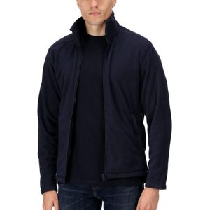 Full-Zip Heren Fleece Blouse met Rits en Diepe Zakken