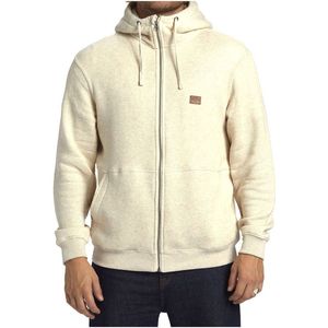 Billabong Hudson Sweatshirt Met Rits Beige L Man