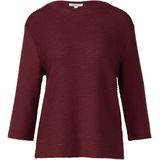 Sweatshirt - Lichtgrijs - Zacht - 3/4 Mouwen