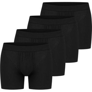 Schiesser Heren short 4 pack Cotton Essentials Authenti