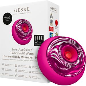 GESKE - SmartAppGuided™ Sonic Cool & Warm Face & Body Massager - Massageapparaat - 9 in 1