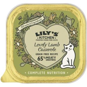 Lily's kitchen cat smooth pate lamb kattenvoer 3x 19x85 gr