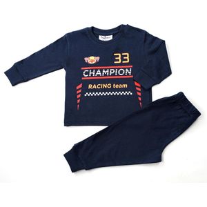 Fun2Wear - Pyjama Champion - Navy Blauw - Maat 92 - Jongens, Meisjes