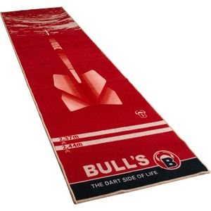 Bull's Dartmat '180' Rood 280 Cm