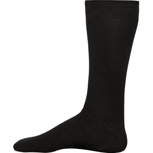 Kariban Halflange, geklede sokken van biologisch katoen - 'Origine France Garantie' K818 - Black - 35/38 EU