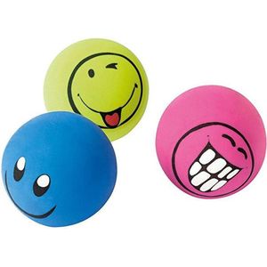 Gum Ballen Smile Face - 3 Stuks
