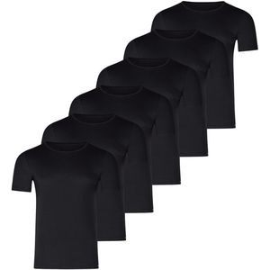 Skiny Heren onder t-shirts 6 pack Basis