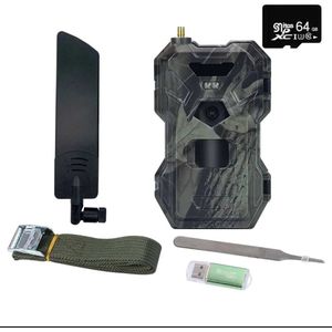 4G Wildlife Jachtcamera – Trail Camera – Wildcamera – Bewegingscamera – Jachtcamera – 30MP Resolutie – Infrarood Nachtzicht - met 64GB