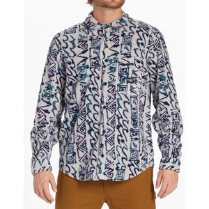 Billabong Furnace Flannel Shirt Met Lange Mouwen Grijs M Man