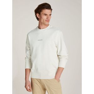 Calvin Klein - Sweater - Maat XL - Mannen - wit - katoen