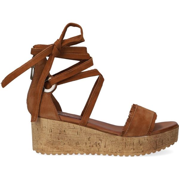 Dames Cognac Met touwtjes Sandalen kopen Sandalen voor de laagste prijs beslist