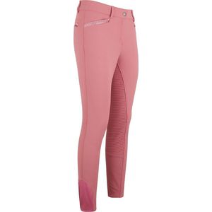 Imperial Riding Rijbroek  El Capone Kids Siliconen - Dark Pink - 176