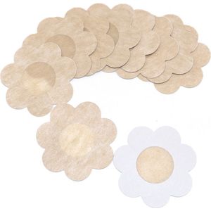 Verstelbare Borstlift Tape - Onzichtbare Borstlift Bloemen Tape - 10 stuks