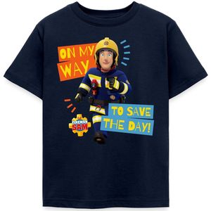 Brandweerman Sam™ Onderweg Om De Dag Te Redden T-Shirt Kinderen