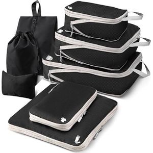 Packing Cubes Backpack - Koffer Organizer Set - Voor Backpack & Koffer - Cubes - Travel Backpack Organizer