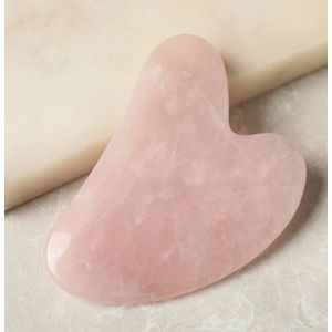 Qua Sha - Rose - Gezichtmassage - Natuursteen - Gezichtsverzorging - Liftend - Anti-Rimpel