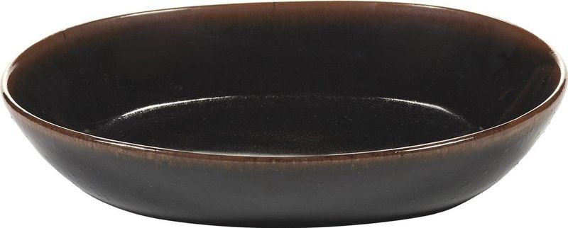 Serax - Out Of Lines - Diep Bord - Ø23 - Zwart Bruin