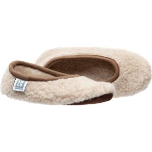 LuLu - Wollen Ballerina Sloffen- Creme- maat 38