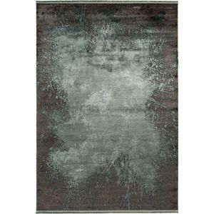Elysee | Laagpolig Vloerkleed | Onyx Green | Hoogwaardige Kwaliteit | 80x150 cm