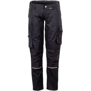 Planam dames werkbroek Norit (6410) - Zwart | Zwart - 40