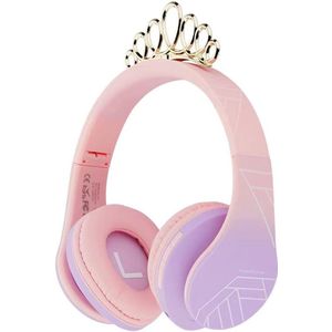 Draadloze Kinderhoofdtelefoon met Volumebegrenzing | Bluetooth, Opvouwbaar en Micro-SD-Modus