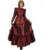 VIVING COSTUMES / JUINSA - Scharlaken vermomming Lady of the West - Rood - M / L