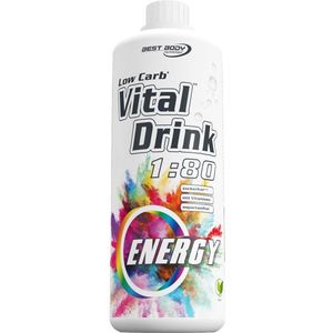 Best Body Nutrition Low Carb Vital Drink - 1000 ml - Energy